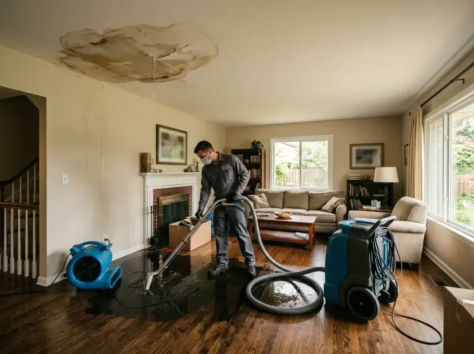 attic-pipe-burst-ceiling-drip-008 — frequently asked questions, Water Damage Restoration & Carpet Care in Redding, CA